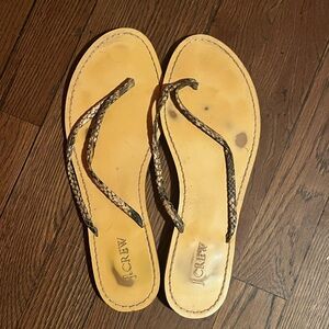 J. Crew Flip Flops
